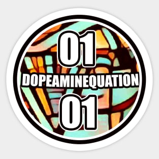 01DOPEAMINEQUATION01 Sticker